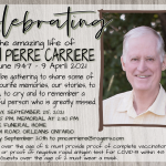 Carriere Pierre invitation photo