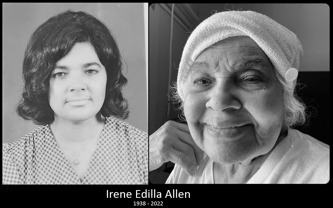 Irene Edilla Allen (nee Johnson) Heritage Funeral Complex